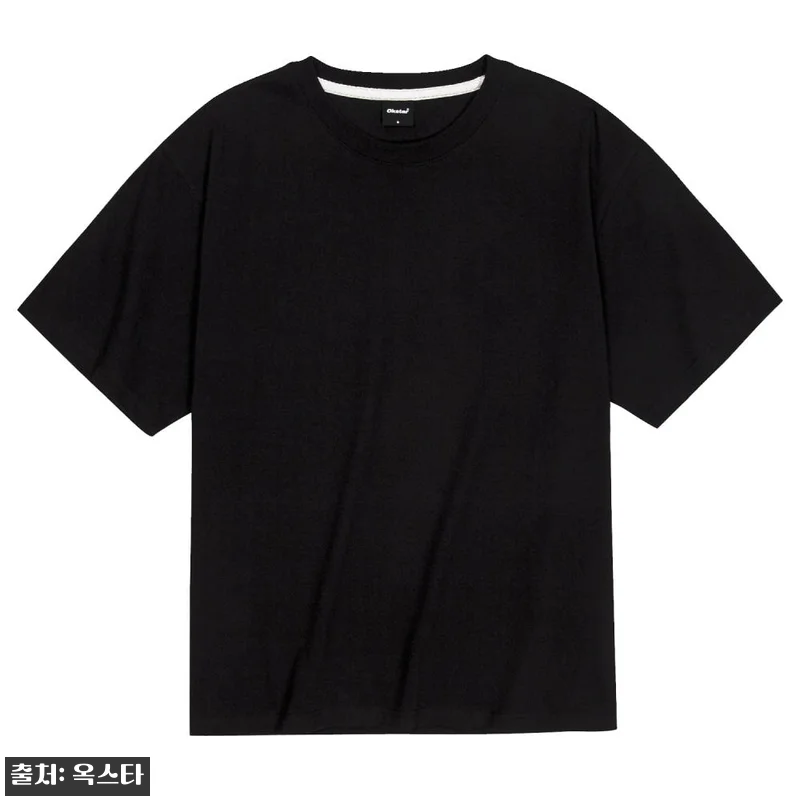 옥스타 남녀공용 쿨코튼 오버핏 무지 반팔티, 여름 데일리룩으로 눈여겨볼 이슈템 4 옥스타 남녀공용 쿨코튼 오버핏 무지 관련 이미지 1