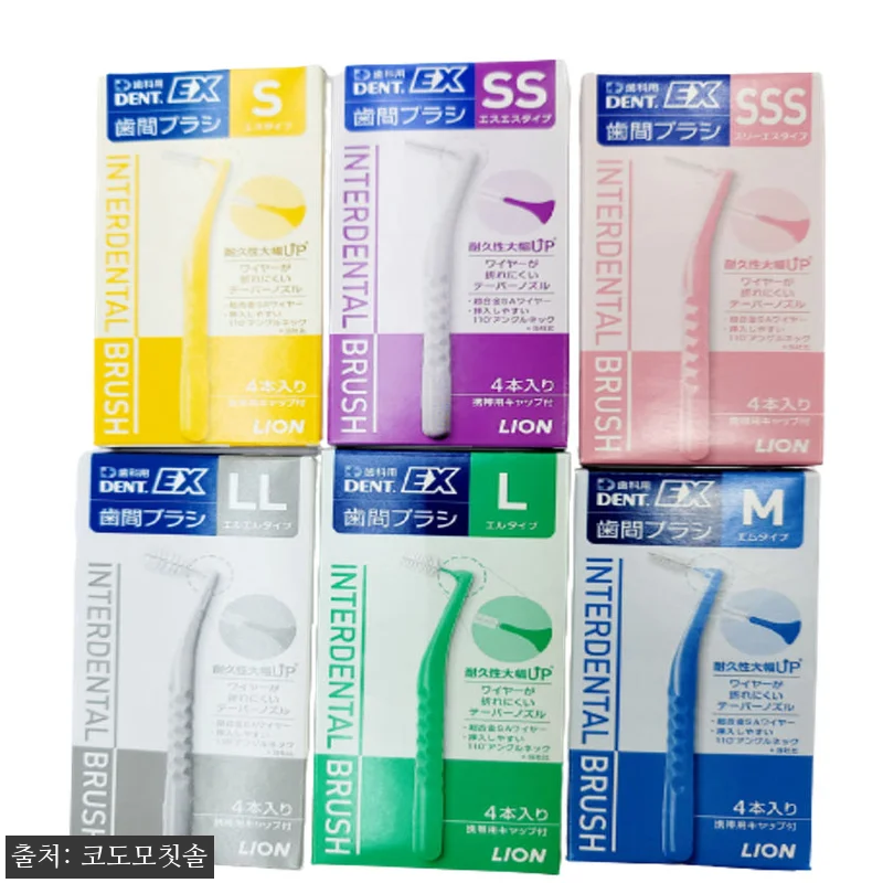숏브러쉬치간칫솔 4개입 1PACK, 관련 이미지 1