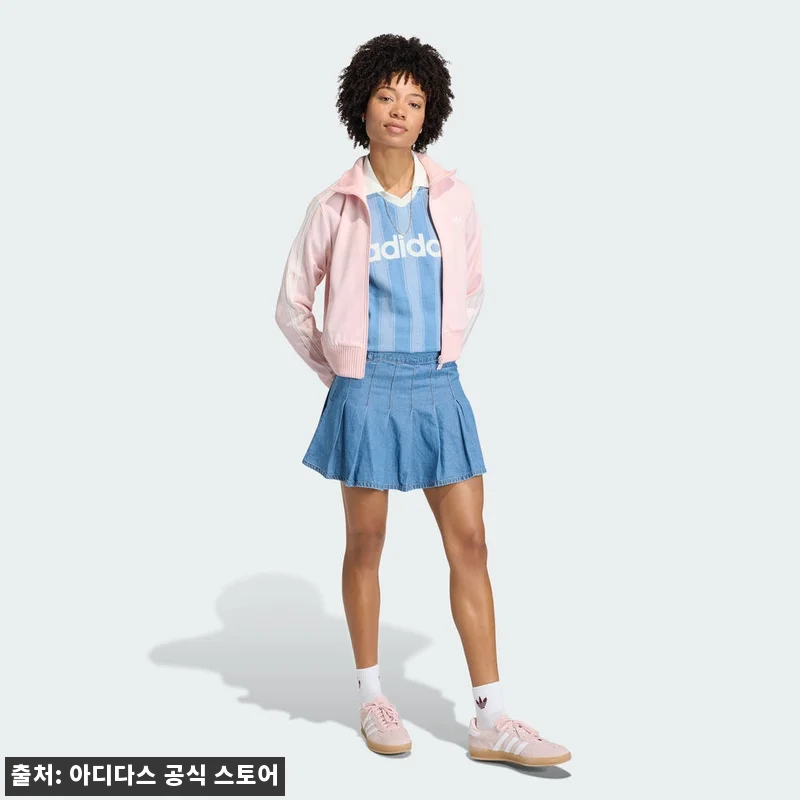 아디다스 파이어버드 니트 크로셰 디테일 트랙 탑 KD4321, 샌디 핑크 30% 할인으로 눈여겨볼 이슈템 10 아디다스 파이어버드 니트 크로셰 디테 관련 이미지 2