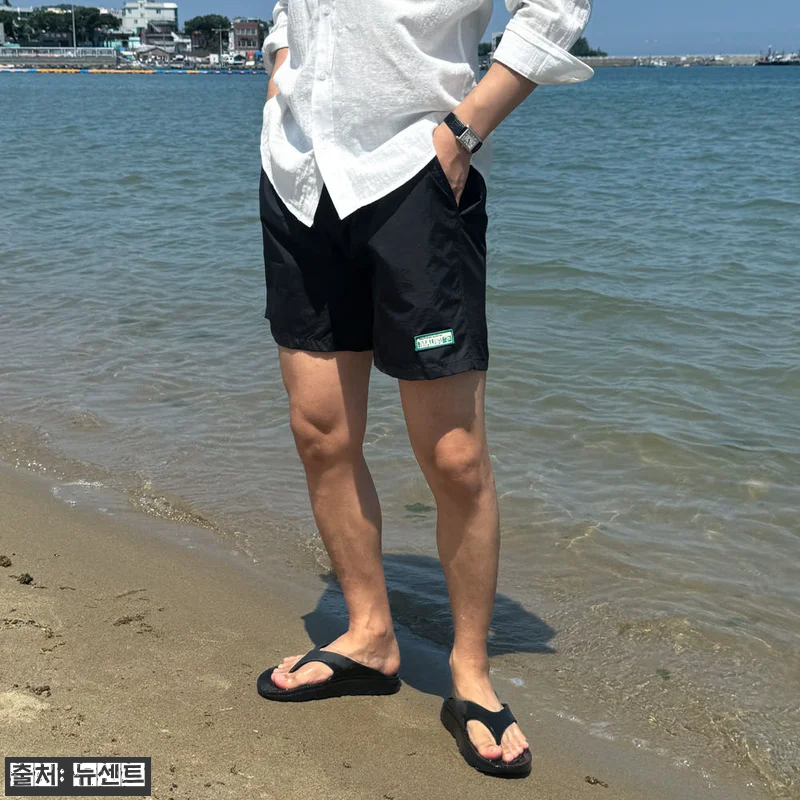 나일론반바지 방수반바지 냉장고반바지 관련 이미지 2