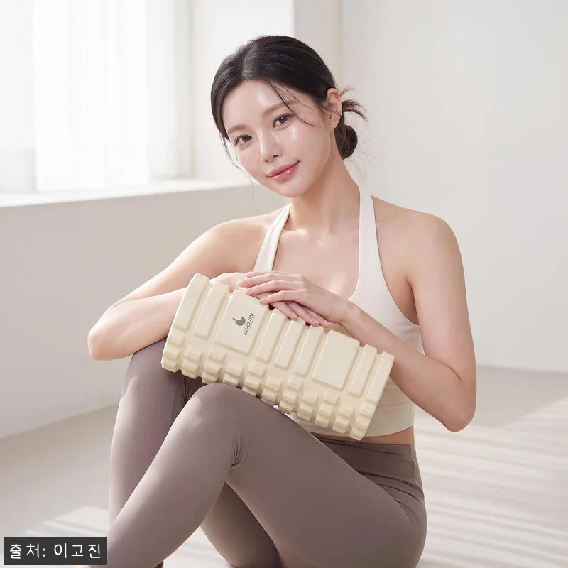 이고진 돌기형 폼롤러 33cm 베이지 관련 이미지 3
