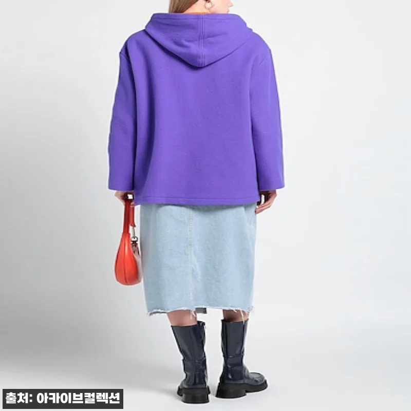 MSGM 여성 퍼플 니트 울 스웨트 관련 이미지 3