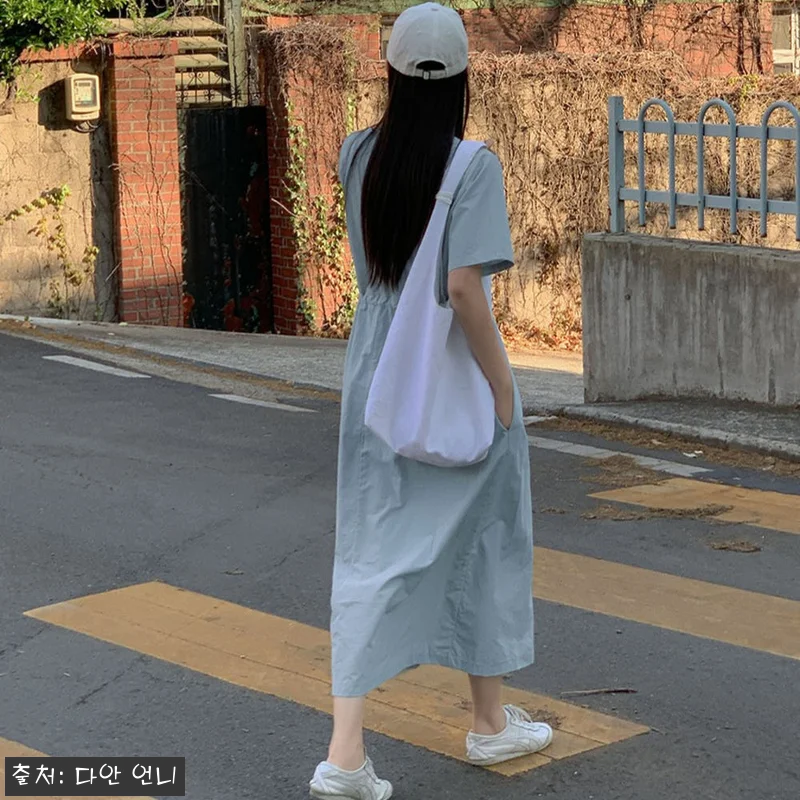 여름 나일론 퍼프소매 셔링 스트링 롱 원피스, 무료배송에 적립까지 챙기는 여름 원피스 체크 14 여름 나일론 퍼프소매 셔링 스트링 롱 관련 이미지 3