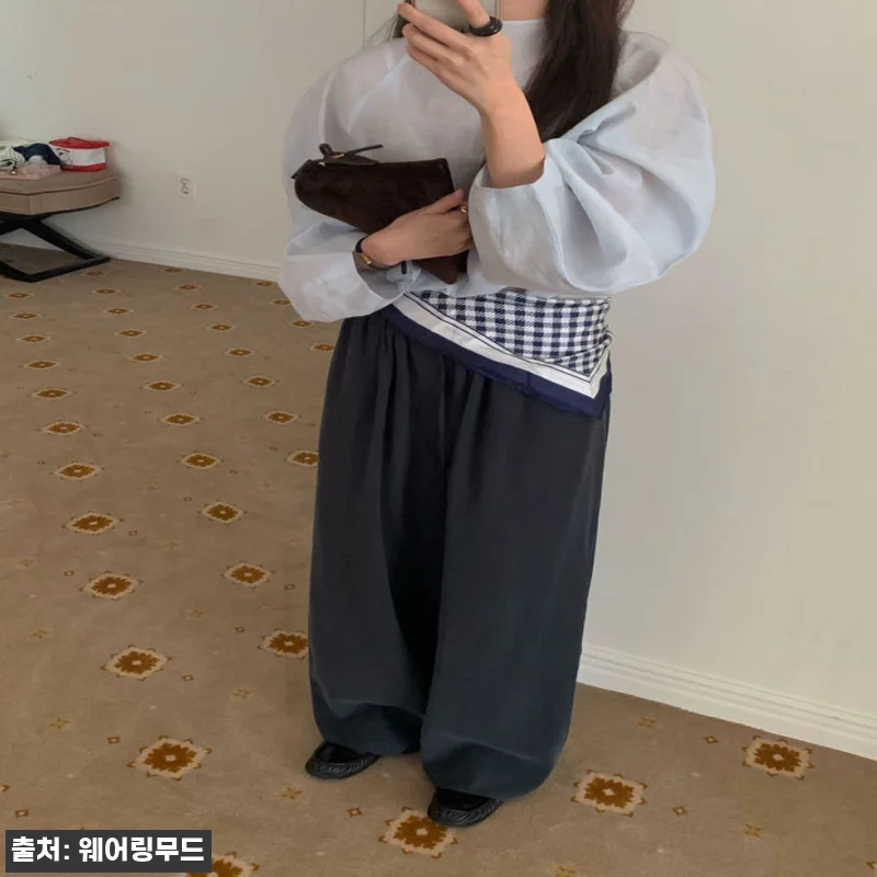 어토프 로그 블라우스 반목 나그랑 시어 긴팔 아방 블라우스, 분위기 있는 2가지 컬러 구매 전 체크 후기 14 어토프 로그 블라우스 반목 나그랑 시 관련 이미지 3