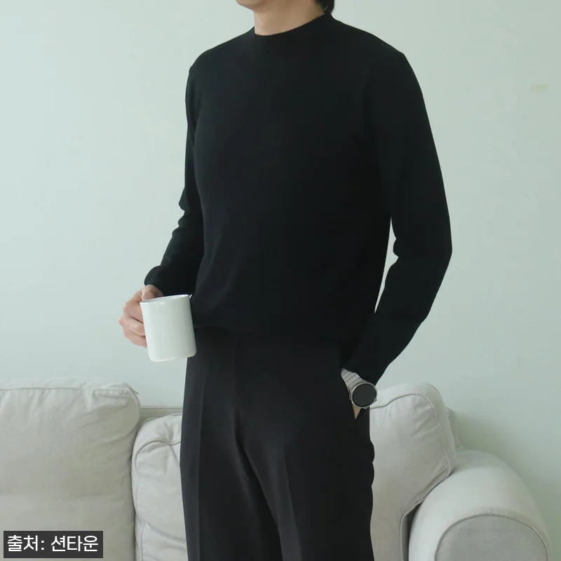 남자니트 오버핏 이너 라운드 남자캐시미어니트, 1만원대 무료배송 데일리 니트 구매 전 체크 후기 14 남자니트 오버핏 이너 라운드 남자캐시 관련 이미지 3