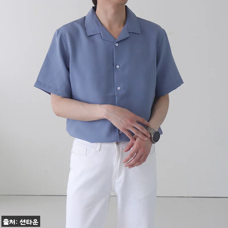 남자반팔셔츠 오버핏 구김없는 린넨 남방, 여름 데일리룩으로 눈여겨본 22,500원 이슈템 13 남자반팔셔츠 오버핏 구김없는 린넨 남 관련 이미지 3