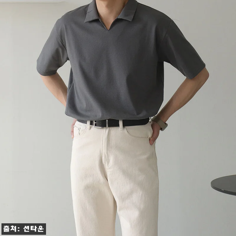 남자 반팔티 오버핏 분또 커플 카라 반팔티, 22% 할인에 무료배송까지 챙긴 데일리룩 아이템 8 남자 반팔티 오버핏 분또 커플 카라 관련 이미지 3