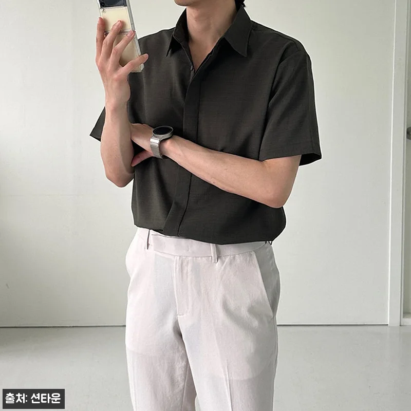 1+1 남자반팔셔츠 오버핏 린넨남방, 깔끔한 여름 데일리룩으로 눈여겨볼 이슈템 9 1+1 남자반팔셔츠 오버핏 린넨남방, 관련 이미지 3