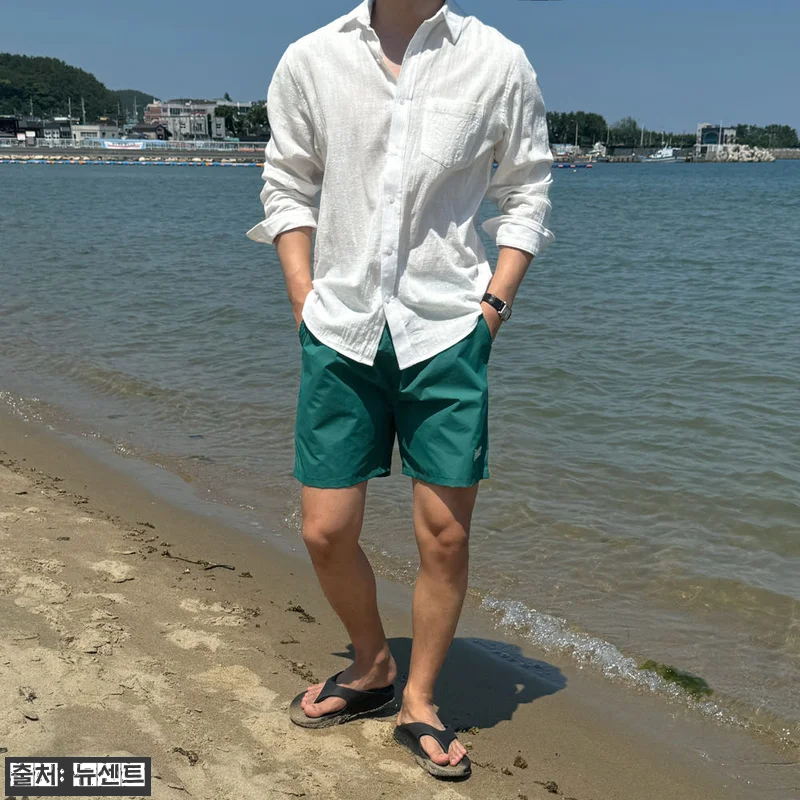 나일론반바지 방수반바지 냉장고반바지 관련 이미지 3