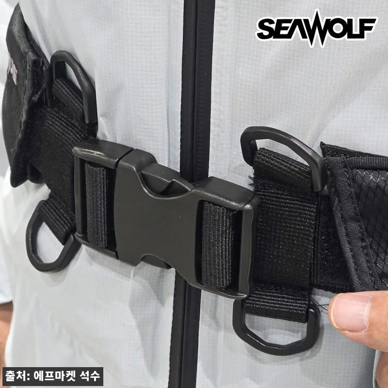 씨울프 수압감지 구명조끼 HS 자동팽 관련 이미지 4