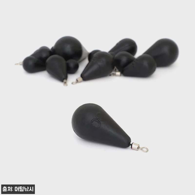 블랙 무광 봉돌 물방울 추 12호, 관련 이미지 4
