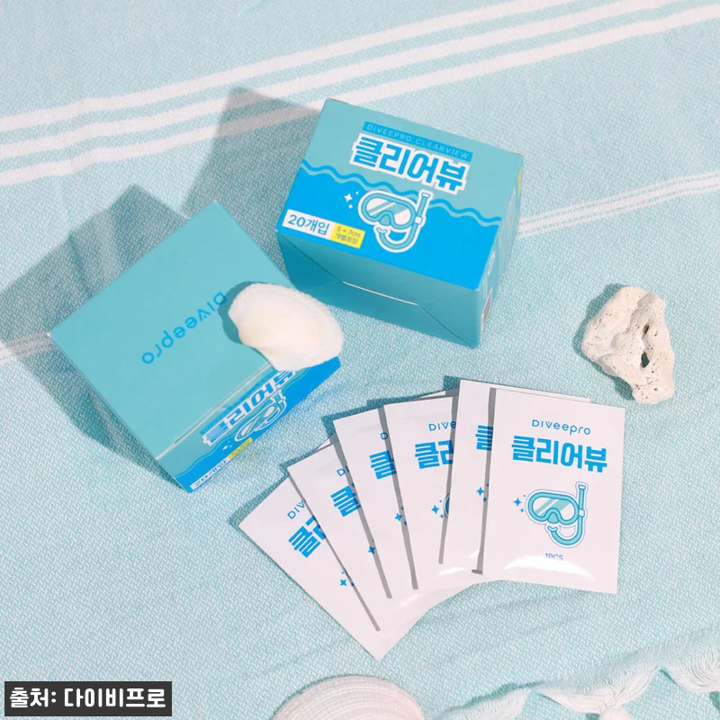 다이비프로 클리어뷰 안티포그 티슈 2 관련 이미지 4