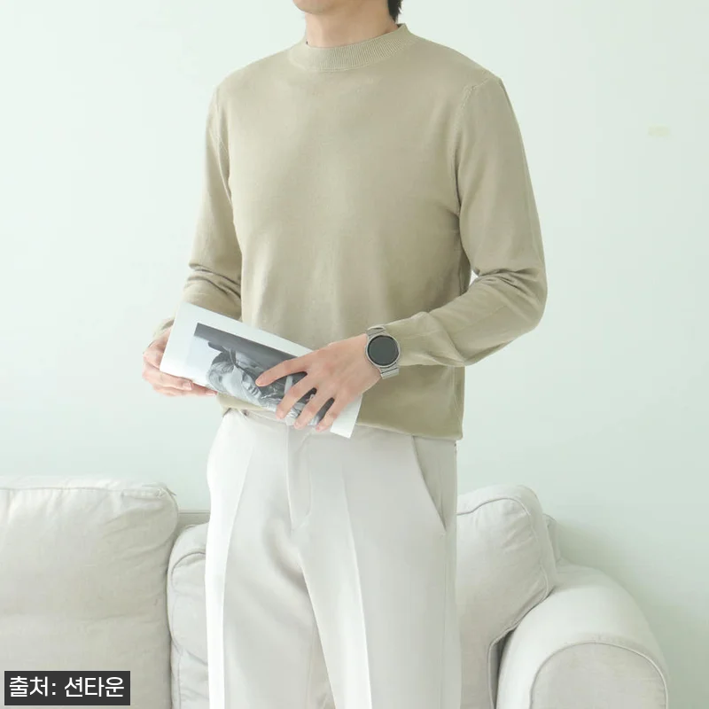 남자니트 오버핏 이너 라운드 남자캐시미어니트, 1만원대 무료배송 데일리 니트 구매 전 체크 후기 15 남자니트 오버핏 이너 라운드 남자캐시 관련 이미지 4