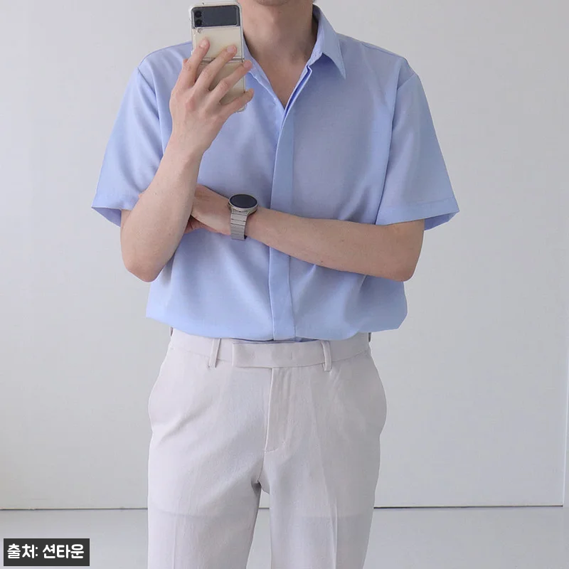 1+1 남자반팔셔츠 오버핏 린넨남방, 깔끔한 여름 데일리룩으로 눈여겨볼 이슈템 10 1+1 남자반팔셔츠 오버핏 린넨남방, 관련 이미지 4