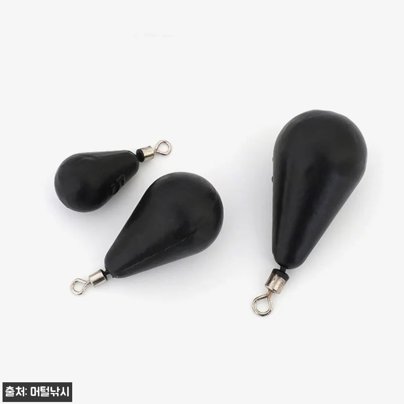 블랙 무광 봉돌 물방울 추 12호, 관련 이미지 5