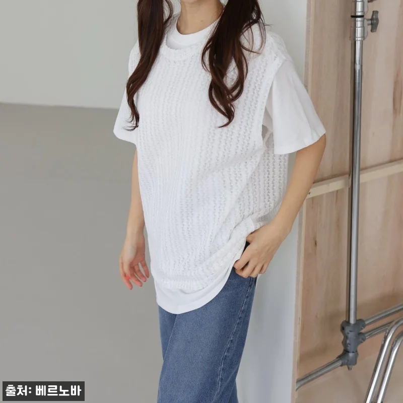 남자 여름 니트조끼 그물 펀칭 시스루 라운드 니트베스트, 1만원대 무료배송으로 확인한 여름 레이어드 이슈템 13 남자 여름 니트조끼 그물 펀칭 시스루 관련 이미지 5