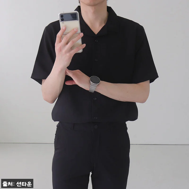 남자반팔셔츠 오버핏 구김없는 린넨 남방, 여름 데일리룩으로 눈여겨본 22,500원 이슈템 15 남자반팔셔츠 오버핏 구김없는 린넨 남 관련 이미지 5
