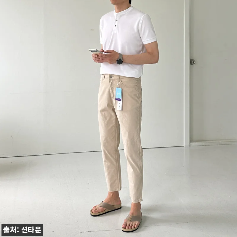 남자반팔니트 헨리넥티셔츠, 여름 정장룩까지 깔끔하게 챙기는 5컬러 이슈템 12 남자반팔니트 헨리넥티셔츠, 여름 정장 관련 이미지 5