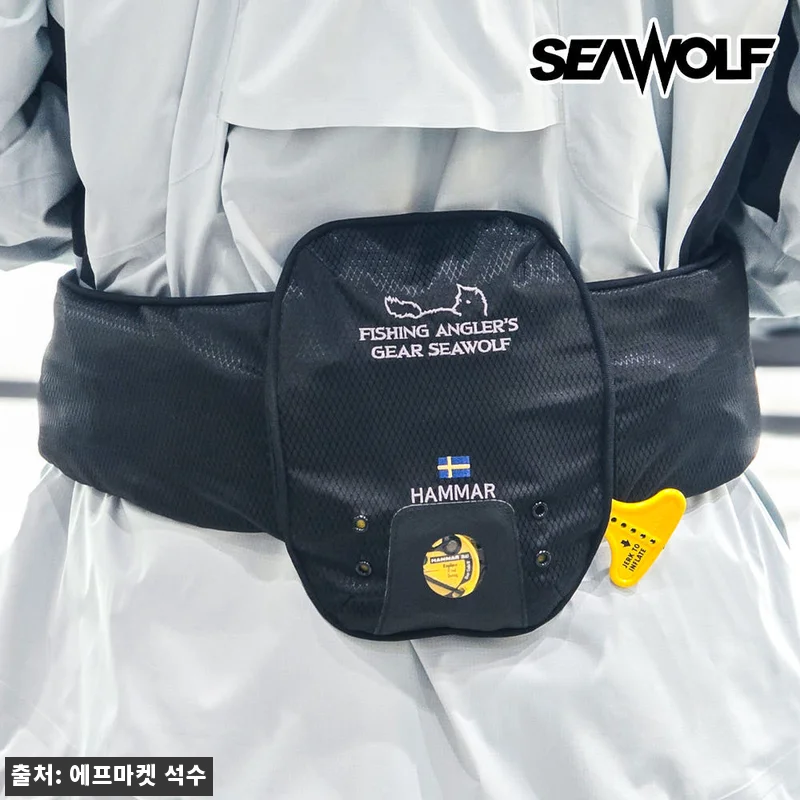 씨울프 수압감지 구명조끼 HS 자동팽 관련 이미지 6