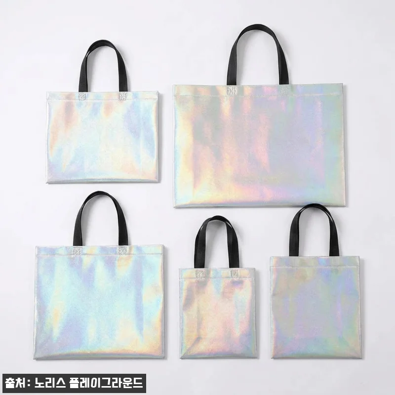 홀로그램 부직포 쇼핑백 3호 가로형 32x27x10, 520원 선물포장용으로 눈여겨볼 이슈템 17 홀로그램 부직포 쇼핑백 3호 가로형 관련 이미지 6