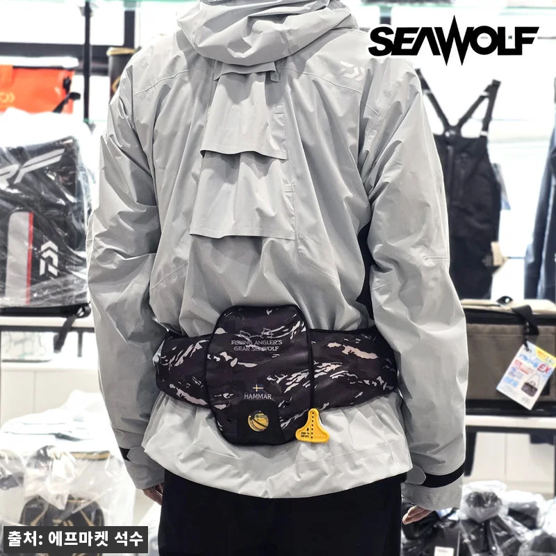 씨울프 수압감지 구명조끼 HS 자동팽 관련 이미지 7