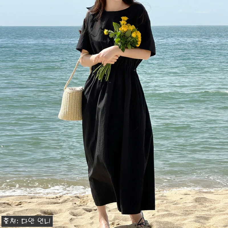 여름 나일론 퍼프소매 셔링 스트링 롱 원피스, 무료배송에 적립까지 챙기는 여름 원피스 체크 18 여름 나일론 퍼프소매 셔링 스트링 롱 관련 이미지 7
