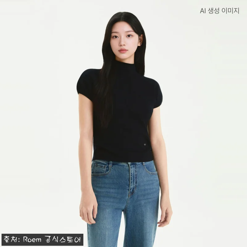 로엠 캡소매 모크넥 풀오버 RMKAG49R11, 10% 할인에 무료배송으로 체크한 여름 니트 쇼핑 후기 18 로엠 캡소매 모크넥 풀오버 RMKAG 관련 이미지 7
