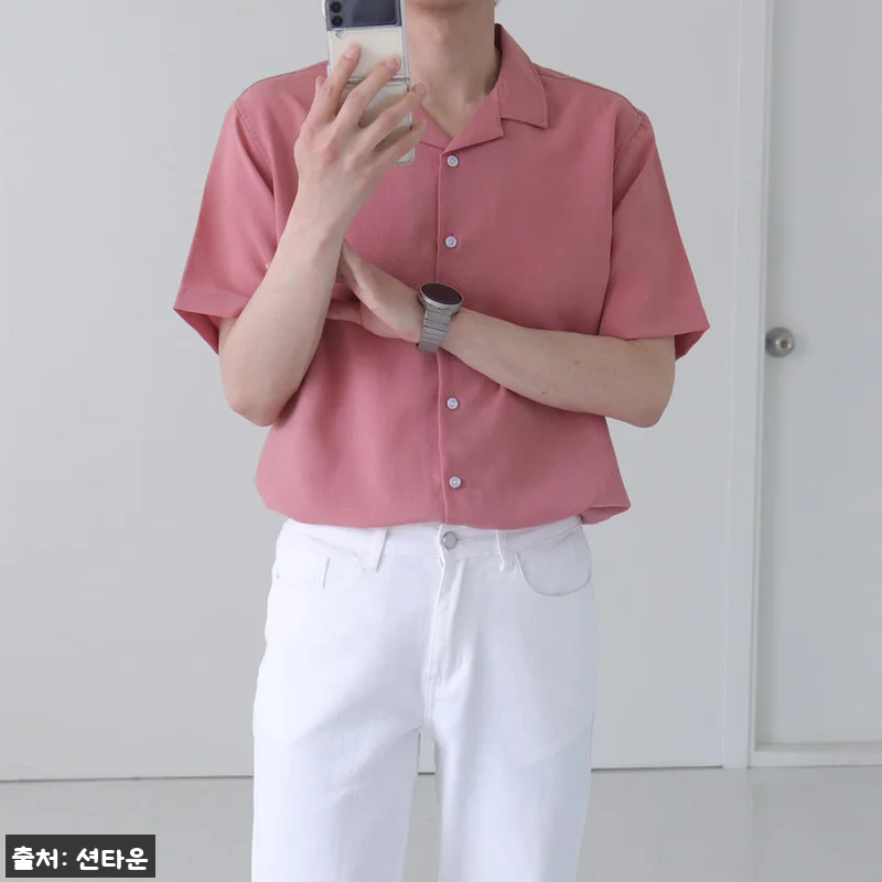 남자반팔셔츠 오버핏 구김없는 린넨 남방, 여름 데일리룩으로 눈여겨본 22,500원 이슈템 17 남자반팔셔츠 오버핏 구김없는 린넨 남 관련 이미지 7