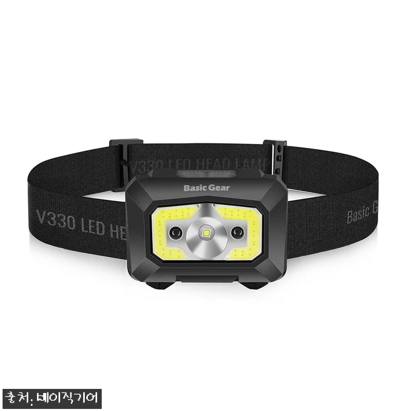 베이직기어 충전식 LED 헤드랜턴 V330, 캠핑·작업용으로 눈여겨본 330루멘 이슈템 18 베이직기어 충전식 LED 헤드랜턴 V 관련 이미지 8