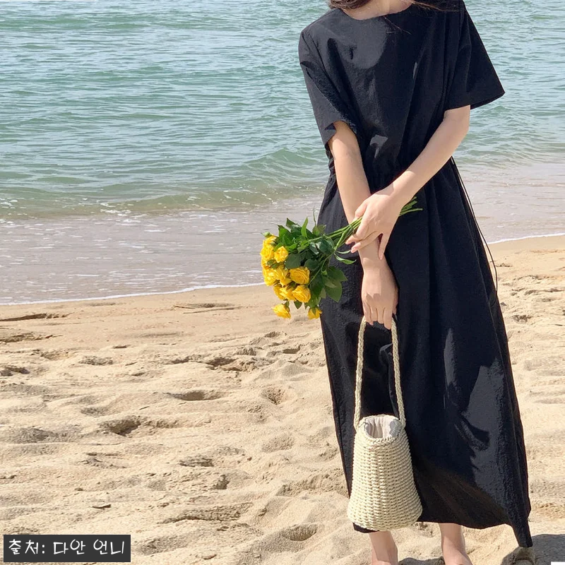 여름 나일론 퍼프소매 셔링 스트링 롱 원피스, 무료배송에 적립까지 챙기는 여름 원피스 체크 19 여름 나일론 퍼프소매 셔링 스트링 롱 관련 이미지 8