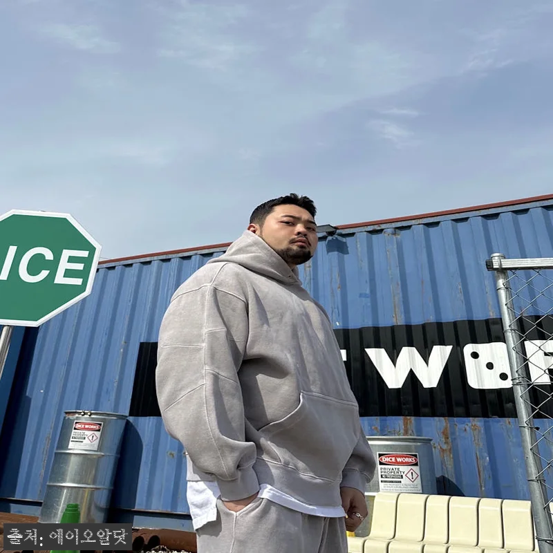 피그먼트 다트 후드티 에이오알닷, 은 관련 이미지 8