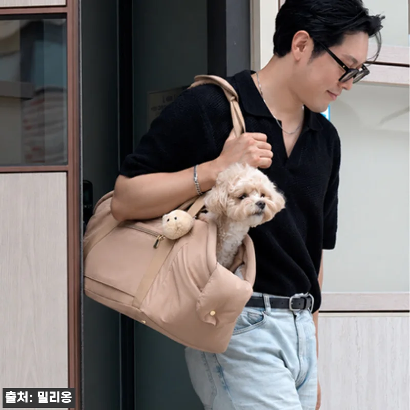 베이글 코지백 쿠션가방, 바닥 처짐 관련 이미지 9