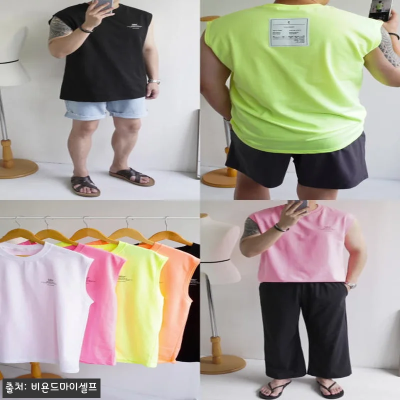 남자 오버핏 프린팅 여름 심플 패치 관련 이미지 10