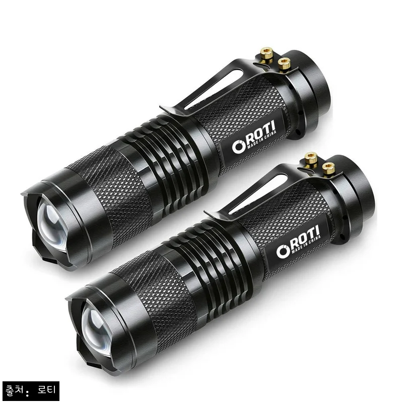로티캠프 손전등 후레쉬 LED 써치라이트 KB-68 2개세트, 6,900원 할인 구매 체크