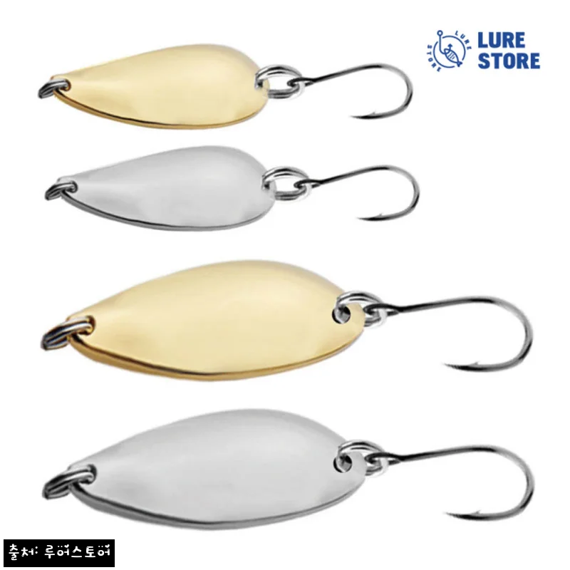 루어스토어 송어 막스푼 1.5g&middot;2.5g, 500원 무료배송으로 담아본 실속 루어낚시 이슈템