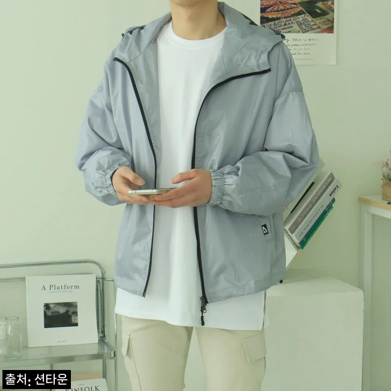 남자봄자켓 후드집업 커플 바람막이, 간절기 데일리룩으로 눈여겨볼 이슈템