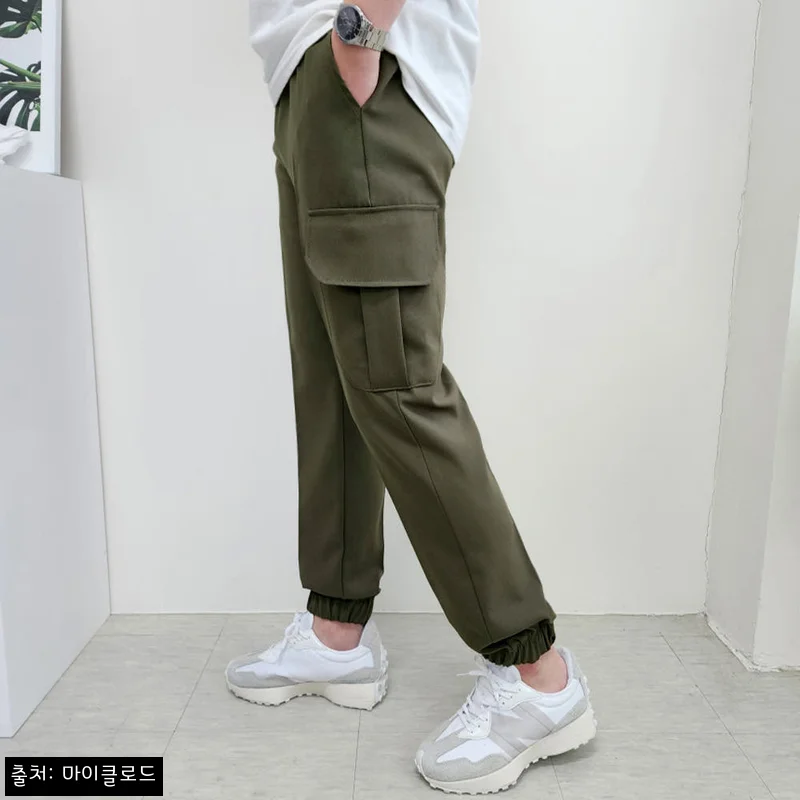 남자카고조거팬츠 빅 사이즈 허벅돼 스판 바지, 30,900원 50% 할인 구매 전 체크 후기