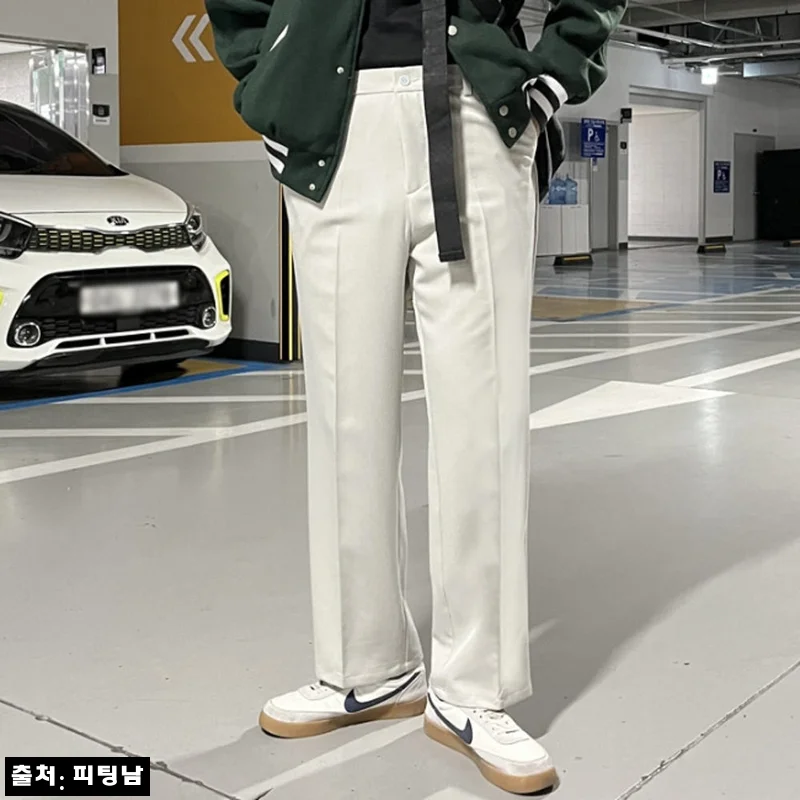 남자 카스티야 봄 가을 히든 밴딩 와이드 슬랙스, 2만원대에 챙기는 데일리 와이드핏