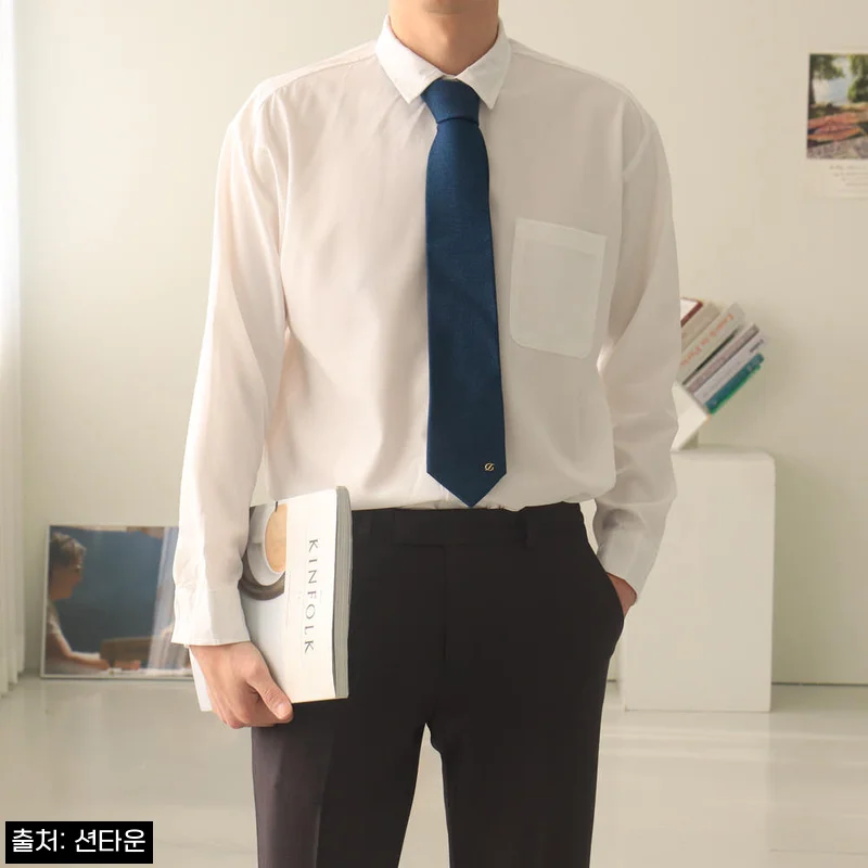 남자셔츠 빅사이즈 실크 남성남방 남자정장셔츠, 16가지 컬러와 125 사이즈까지 눈에 띄는 데일리 셔츠