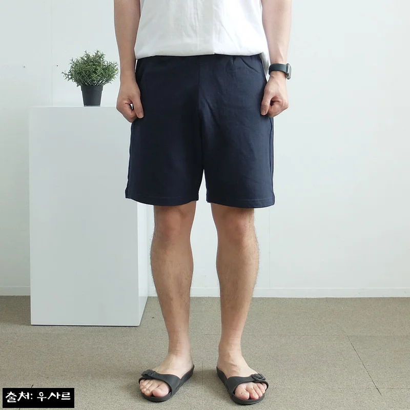 밴딩 운동 면 반바지 트레이닝 헬스복, 1만원대 무료배송으로 고르기 좋은 기본 운동팬츠