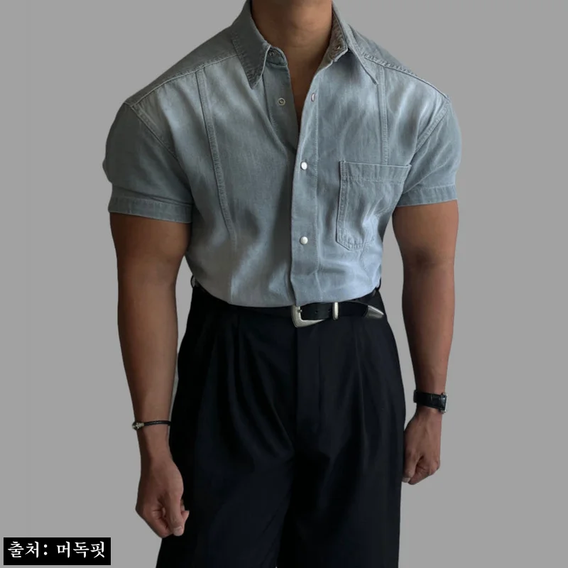 머독핏 머슬핏셔츠 웨스턴셔츠, 여름 반팔남방 찾는다면 구매 전 꼭 볼 체크포인트