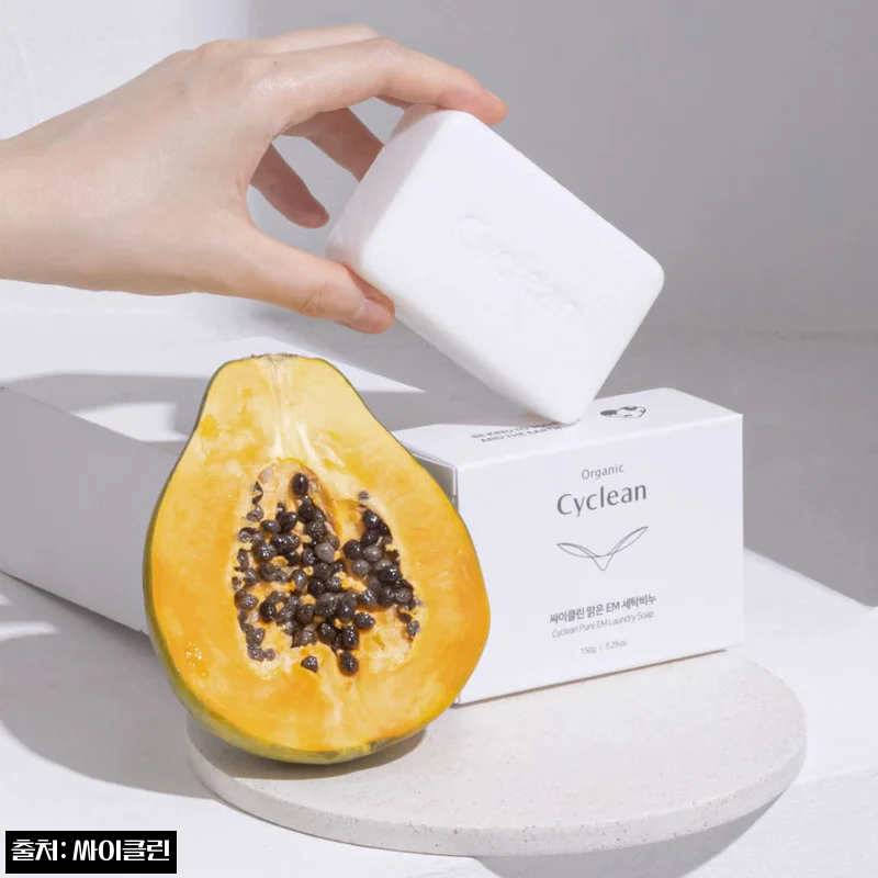 싸이클린 맑은 EM세탁비누 150g, 생리팬티·속옷 빨래용으로 눈여겨본 이유